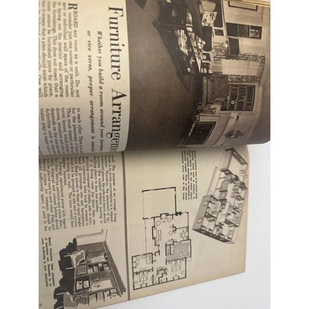 Today's Woman‎ Home Decorating Guide #122 1951 Vintage Magazine MCM Mid-Century